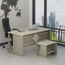 Boss Sehpali Ofis Masası, Büro Takımı, Çalıma Masası, Sehpa