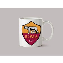  Italya Futbol Takımı Roma Desenli Özel Tasarım Kupa Bardak