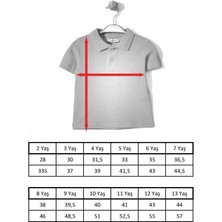 Erkek Çocuk Basic Kırmızı Polo Yaka Tshirt 10-13 Yaş