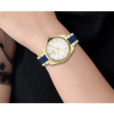Lee Cooper LC07139.120 Kadın Kol Saati | Gold-Lacivert Zarafeti