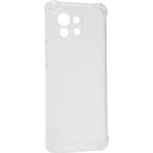 Xiaomi Mi 11 Kılıf Tknc Kamera Korumalı Nitro Anti Shock Silikon-Renksiz