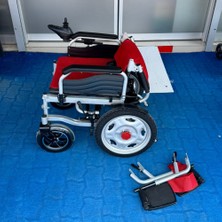 Bemor BME1026 Akülü Tekerlekli Sandalye Kırmızı