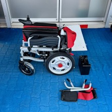 Bemor BME1026 Akülü Tekerlekli Sandalye Kırmızı