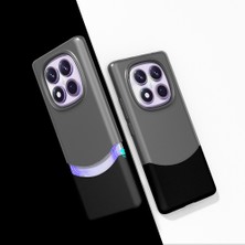 Redmi Note 14 Pro 4g Kılıf Mıknatıslı Tknc Duble Kapak - Siyah