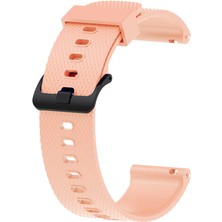 Galaxy Watch Active 2 44MM Krd-46 20MM Uyumlu Kordon Tknc - Pembe Açık