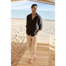 Haşema Erkek Keten Pantolon 4020