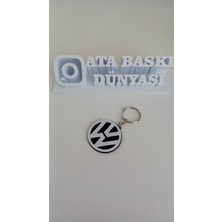 3D Volkswagen Logo Anahtarlık