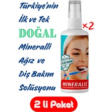Dr. Salt Mineralis Ağız ve Diş Bakım Suyu 150 Ml x 2 Li Paket