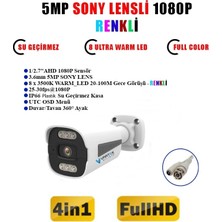 5 Mp 4 Kameralı Tak Çalıştır Hazır Kamera Seti