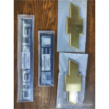 Chevrolet Aveo 2008-2011 Hatcback 4lü Takım Ön+Arka+Chevrolet+Aveo Logo Arma Yazı