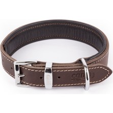 ‎Canini Collar Canini Collar Hakiki Yağlı Deri Köpek Tasması,Ultra Dayanıklı & Yumuşak Doku