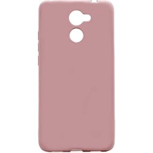 Huawei Y7 Prime Kılıf Tknc Premier Silikon Kapak-Rose Gold