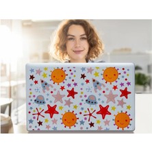 Defter Sticker,laptop Sticker  Uzaylı Desenli Pvc 70X50X0,5CM