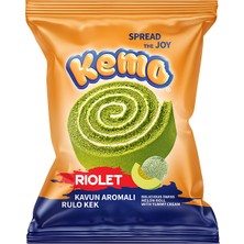 Kemo 45 gr Rulo Kavunlu Kek 24 Ad.