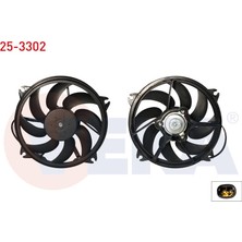 VEKA-25-3302 - Fan Motoru (Su+Klıma) Davlumbazlı Teklı Fan Peugeot Partner Tepee 1.6 Hdı 2008-