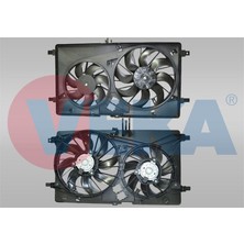 VEKA-25-3514 - Fan Motoru (Su+Klıma) Davlumbazlı Cıftlı Fan Renault Master Iıı(Fv) (Tek Teker) 2.3 Dcı 2010-