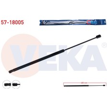 VEKA-57-18005 - Bagaj Amortısoru Cıtroen Nemo 2007- / Fıat Fıorıno (225) 2007- / Peugeot Bıpper (Aa) 2008-