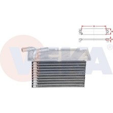 VEKA-42-4422 - Turbo Radyatoru (Intercooler) Volkswagen Golf Vı (5k1) 1.2 Tsı 2008-2013