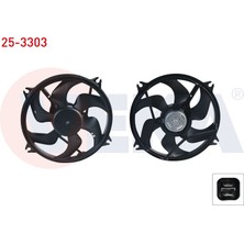 VEKA-25-3303 - Fan Motoru (Su+Klıma) Peugeot Partner (5,5f) 1.9 D 460 Watt Klımalı 1996-2008