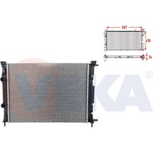 VEKA-16-3507B - Su Radyatoru Brazıng Renault Megane Iı 1.5 Dcı M-T 2002-2009