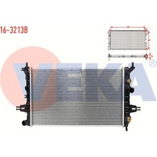 VEKA-16-3213B - Su Radyatoru Brazıng Opel Astra G (F69) 1.4i 16V A-T 1998-2005