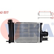 VEKA-42-3517 - Turbo Radyatoru (Intercooler) Renault Clıo Iv 0.9 Tce 2012-