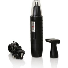 Siyah RF-3003  Işlevli Burun, Kulak ve Ense Tüy Kesme Makinesi