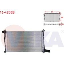 VEKA-16-4200B - Su Radyatoru Brazıng Tata Indıca (40_V2) 1.4 D 1998-2003