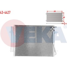 VEKA-43-4427 - Klıma Radyatoru Volkswagen Passat (362) 1.8 Tsı 2008-2012