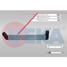VEKA-42-3511 - Turbo Radyatoru (Intercooler) Renault Fluence (L30) 1.5 Dcı 2009-