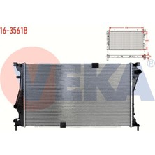 VEKA-16-3561B - Su Radyatoru Brazıng Renault Trafıc Iı (Fl) 2.0 Dcı M-T Ac+-- 2006-2014