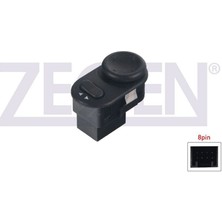 ZEGEN-ZSW1200 - Ayna Ayar Anahtarı 8 Pın C Fıslı Opel Corsa C - Astra G - Vectra B - Combo C - Merıva A 1995-2006