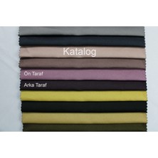 Dauble Blackut Karartma Perde Tek Kanat 1x2 Amerikan Pileli Fon Perde