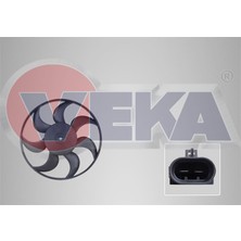 VEKA-25-3212 - Fan Motoru (Motor+Pervane) Su Radyatoru Opel Vectra A 1.6 1989-1995