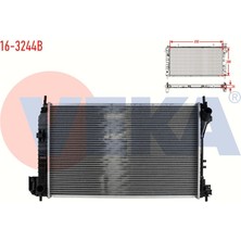 VEKA-16-3244B - Su Radyatoru Brazıng Opel Vectra C 2.0 Dtı M-T 2002-2008