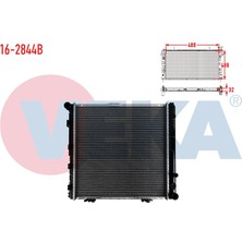 VEKA-16-2844B - Su Radyatoru Brazıng Mercedes E Serısı (W124) E 200 M-T Ac+ 1993-1995