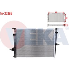 VEKA-16-3536B - Su Radyatoru Brazıng Renault Fluence (L30) 1.6 16V M-T Ac+/- 2009-