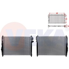 VEKA-16-1618B - Su Radyatoru Brazıng Chevrolet Aveo (T250) 1.2i - 1.2 16V M-T 2006-2011