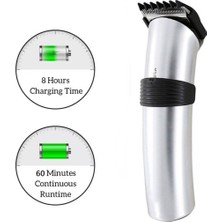 Şarjlı 5 Başlıklı Saç Sakal Vücut Tıraş Makinesi