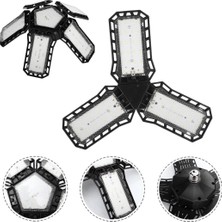Ayt Ledx Ayarlanabilir Açılı 3 Kanatlı 72 Smd Ledli Galaxy Projektör Işığı 40W 4400 Lumen E27 Duy Ampul 32CM