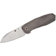 Spyderco Techno 3 Titanium Cts-Xhp Plainedge Çakı