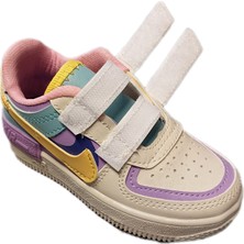 Kız Çocuk Için Çırtlı Sneaker Tarz  Spor Ayakkabı