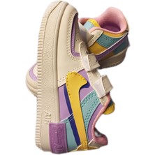 Kız Çocuk Için Çırtlı Sneaker Tarz  Spor Ayakkabı