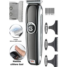 Siyah  Fonksiyonlu Saç ve Sakal Kesim Makinesi