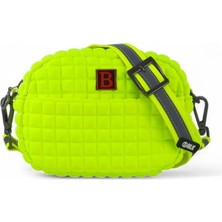 Bilik Deri Scuba Sarı Kadın Çapraz Askılı Çanta Ball