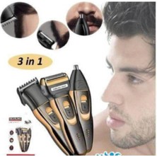 Sarı RF-575  Fonksiyonlu Erkek Bakım Seti, Saç ve Sakal Tıraş Makinesi