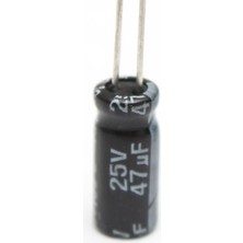 47 Mf 25 V Kondansatör