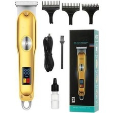 Dijital Ekranlı Turbo Modlu Şarjlı Saç ve Sakal Kesme Makinesi