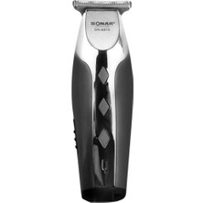 Siyah T-Bıçak Saç Sakal Ense Çizim Tıraş Makinesi 9718 Minik Dev