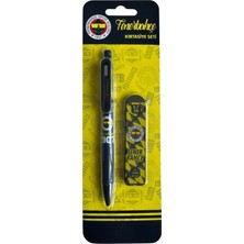 Cmk Fenerbahçe Versatil Kalem Seti, 0.7mm 2b Mekanik Kurşun Kalem, 12 Yedek Uç